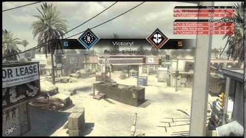 We won 6-5 on Octane (First map).
