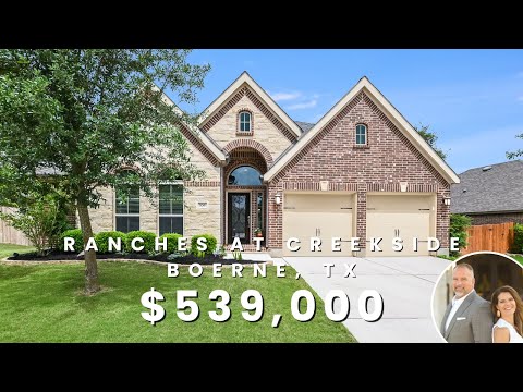 106 Cimarron Crk, Boerne, TX home video tour