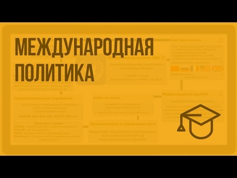 Международная политика. Видеоурок