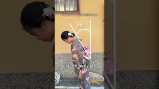 Đây là cách người Nhật thể hiện sự tôn trọng thay vì ôm n...