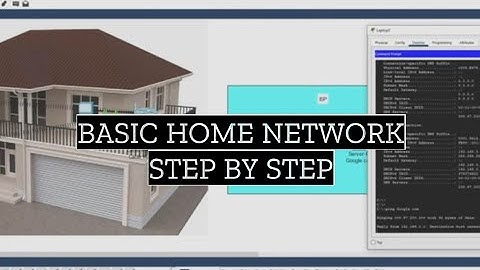 How to Set Up a HOME NETWORK in Packet Tracer