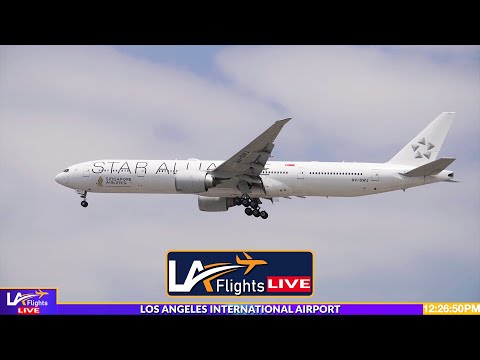 馃敶LIVE LAX AIRPORT ACTION! | Los Angeles Plane Spotting | JULY 12, 2025