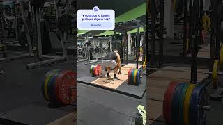 ¿Has probado tu 1RM en peso muerto alguna vez? 💀