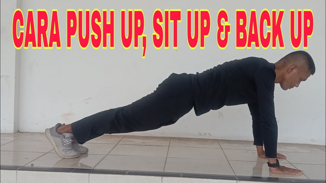 Push up, sit up, back up - YouTube