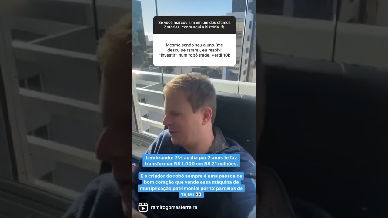 Rob&ocirc; trader: d&aacute; pra ganhar 2% ao dia? 🤔