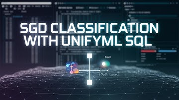 🚀 Scikit-Learn SGD Classifier with UnifyML SQL – Train & Predict Seamlessly! 🔥