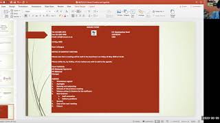 English FAL Level 3 - Notice and Agenda