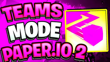 Paper.io 2 -  TEAMS Mode - Strong Pink - New Small Mode - 100% Complete Map Control