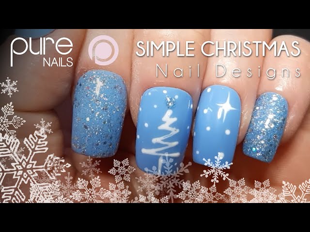 30 White Christmas Nail Ideas To Try In Holiday Season – Loveable