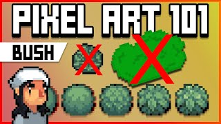 Pixel Art 101: Bush