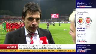 Chris Coleman interview after Wales secure Euro 2016 qualification | Euro 2016 Qualifiers