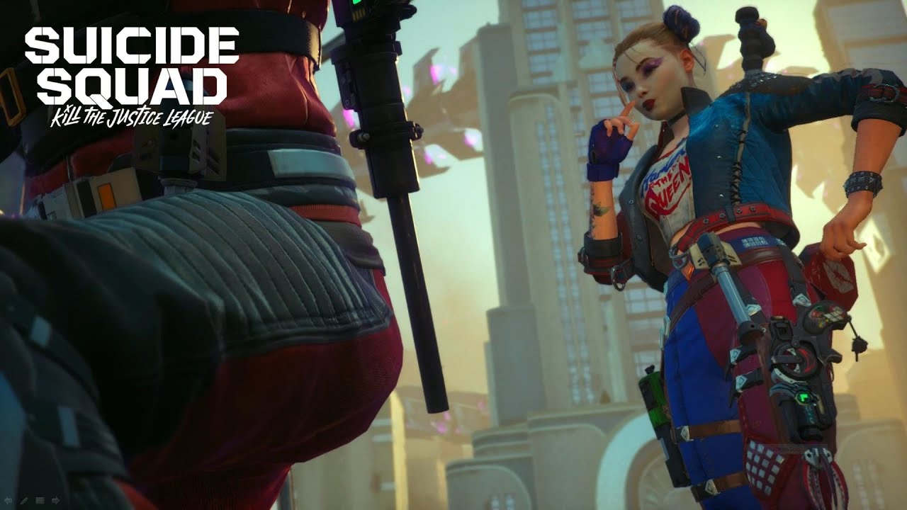 Harley Quinn Grabs Deadshot's Butt | Suicide Squad Kill the Justice ...