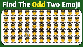find the odd emoji challenge | find the two odd emoji | odd emoji challenge | find the odd |
