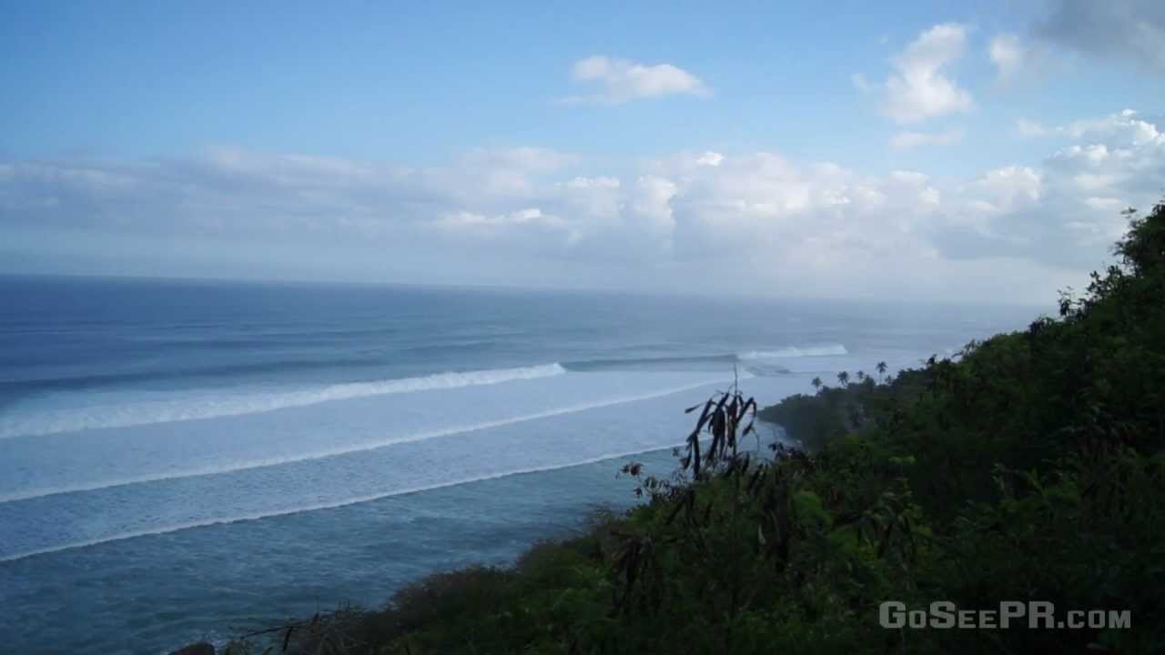 Surfers Beach Hurricane Sandy Aguadilla Puerto Rico October 29 2012