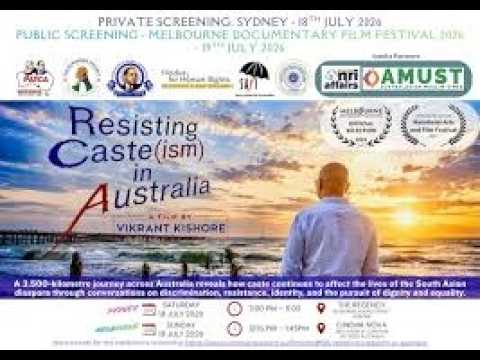 Q & A with Vikrant Kishore, director of the documentary: Resisting Caste System, screening July 2026