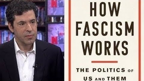 8 tools of fascism Jason Stanley