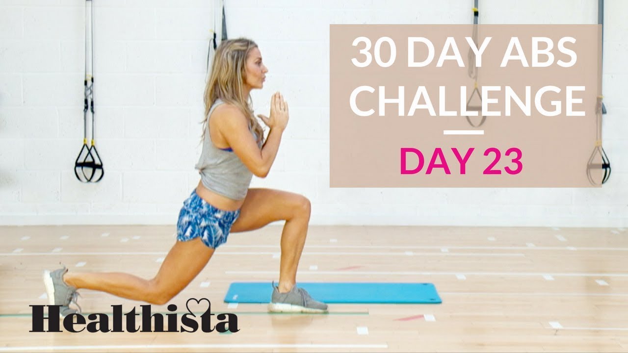 30 Day Abs Challenge | Day 23 - YouTube
