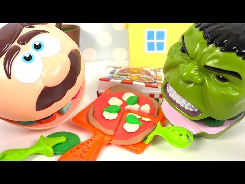 Pâte à modeler Dentiste Singe & Docteur la Peluche Mashems Play Doh Dentist  