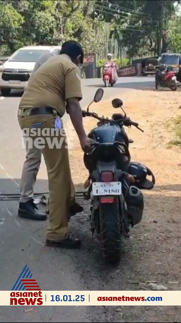 മലപ്പുറത്ത് രോഗിയുമായി വന്ന ആംബുലസ് ബൈക്കിലിടിച്ച് അപകടം