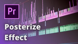 How To Create A Posterize Effect In Premiere Pro