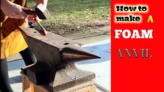How to make a eva foam anvil tutorial for your cosplay builds