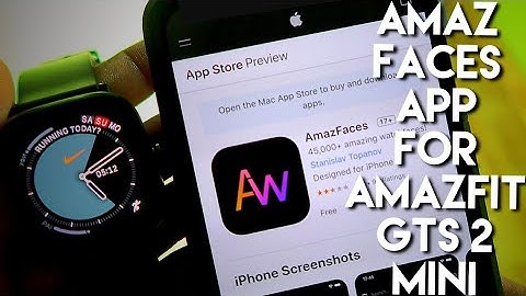 Steps to download Watch Faces via the #Amazfaces app in Amazfit Gts 2 Mini.