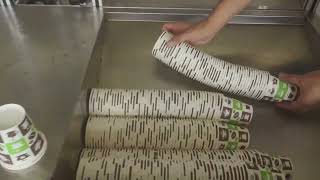 SFBJ-180S Servo Motor High Speed Paper Cup Machine