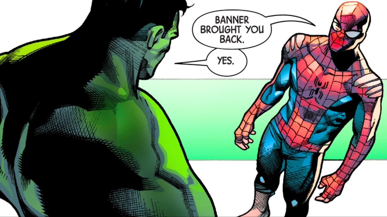 When Hulk Remembers... and Peter Just Hugs Him - YouTube
