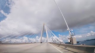 Murrells Inlet, SC to Charleston, SC Drive - With Downtown Charleston POV