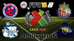 FIFA 15 | Veracruz vs. Puebla - Chivas vs. Pumas | J2 Simulations