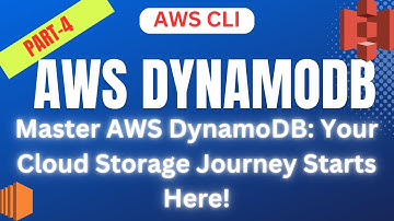 Mastering AWS CLI: DynamoDB Command Line Mastery! #dynamo  #amazon #awscloudpractitioner