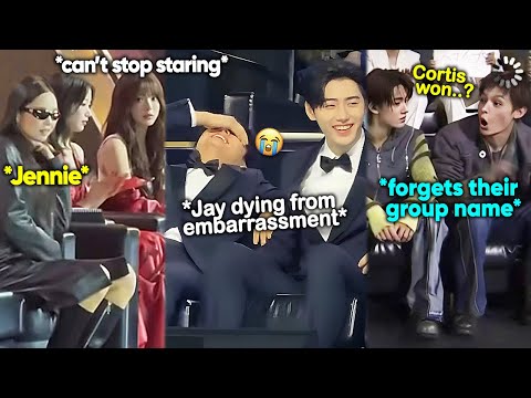 HYBE Idols Causing Chaos At 40th Golden Disc Awards Ft JENNIE STRAY KIDS IVE Funny Moments 