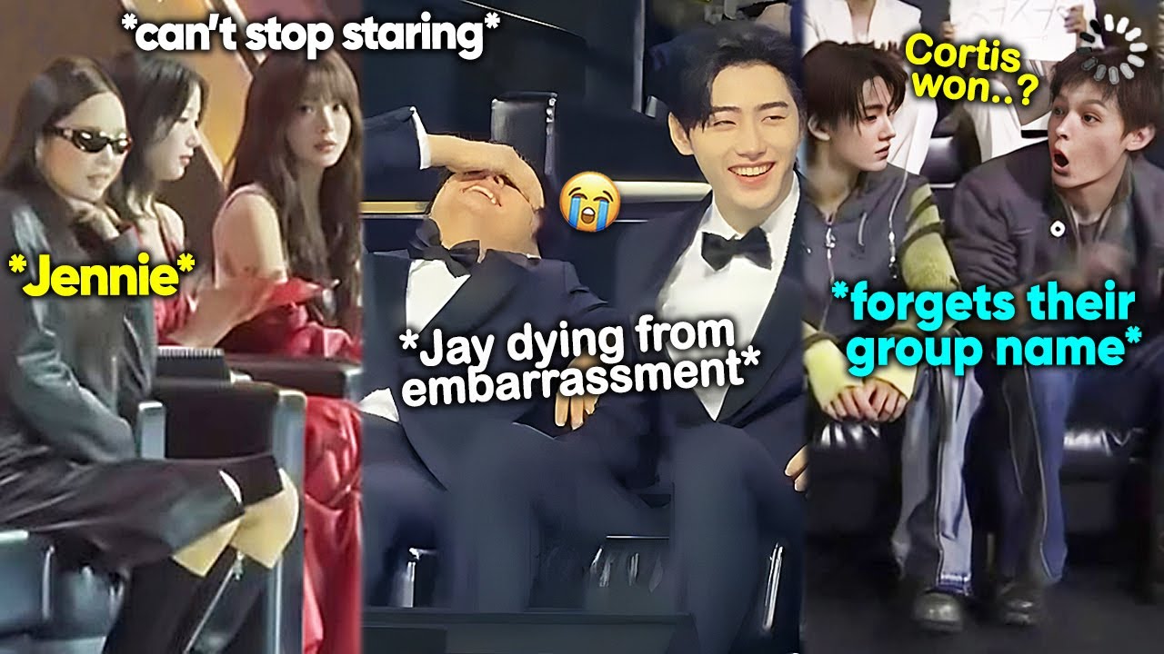 HYBE idols causing *chaos* at 40th Golden Disc Awards (ft. JENNIE, STRAY KIDS, IVE) | funny moments