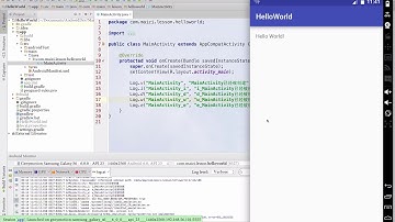Android Studio 开发起手式-HelloWorld二三事-2.通过Logcat和debug功能分析调试程序