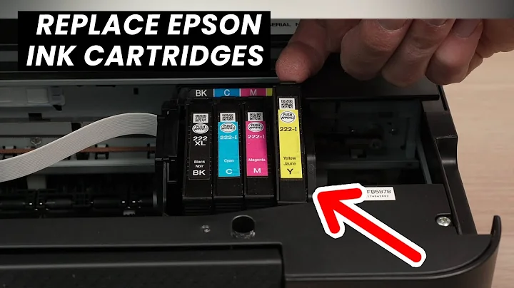 How to Replace the Ink Cartridges of Epson WorkForce WF-2960 & WF-2860 Printer