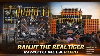 RANJIT THE REAL TIGER in MOTO MELA 2026 🔥 Big Sound Setup | Entry, Testing & Roadshow