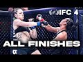 Only the finishes  invicta fc 4 event replay