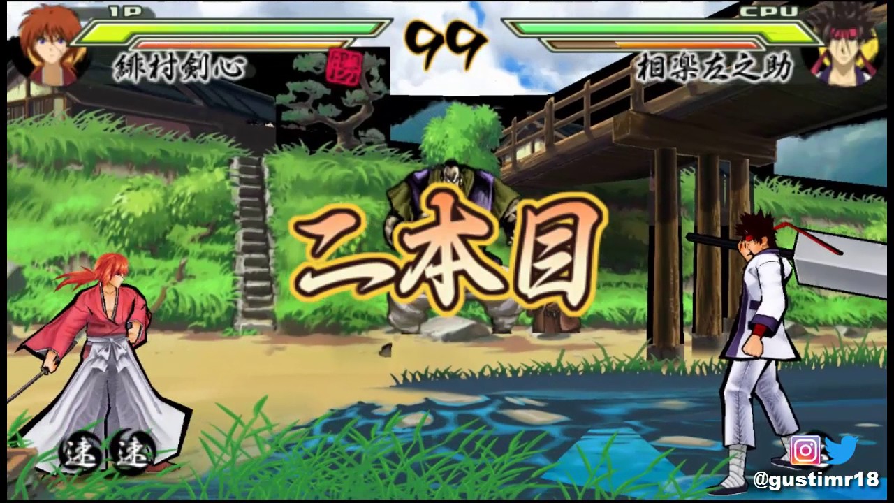 Rurouni Kenshin PSP Gameplay YouTube