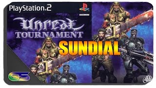 Unreal Tournament (PS2) - Splitscreen Gameplay Capture the Flag Sundial Map