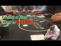 Facing a Flop 3Bet to $1350!!! - Vlog #32