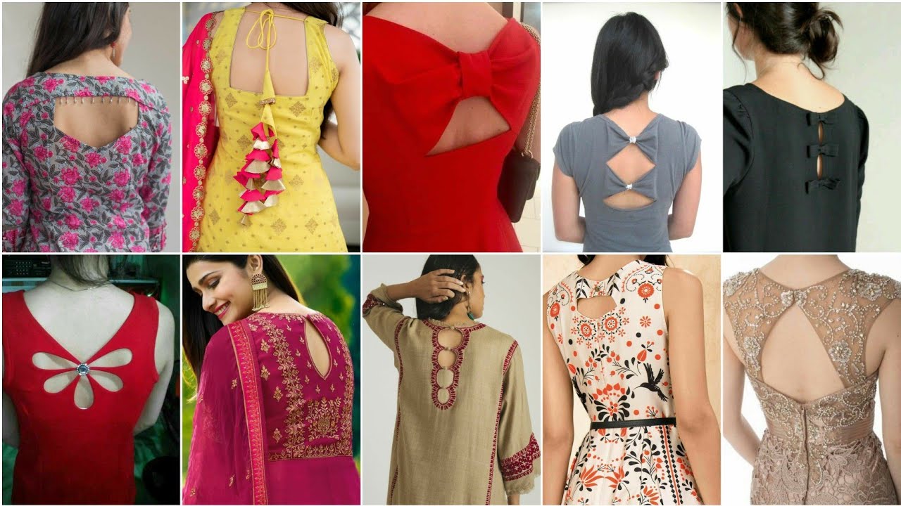 Latest 50 Types Of Back Side Neck Designs For Kurtis and Suits (2022) -  Tips and Beauty | Kurti neck designs, Sleeves designs for dresses, Neck  designs