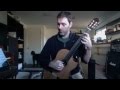 J.S. Bach BWV 995 Prelude—classical guitar