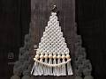 Macrame Ornament #macrame#ornaments#natal#arvoredenatal#decor#christmas#handmade#shorts #magic
