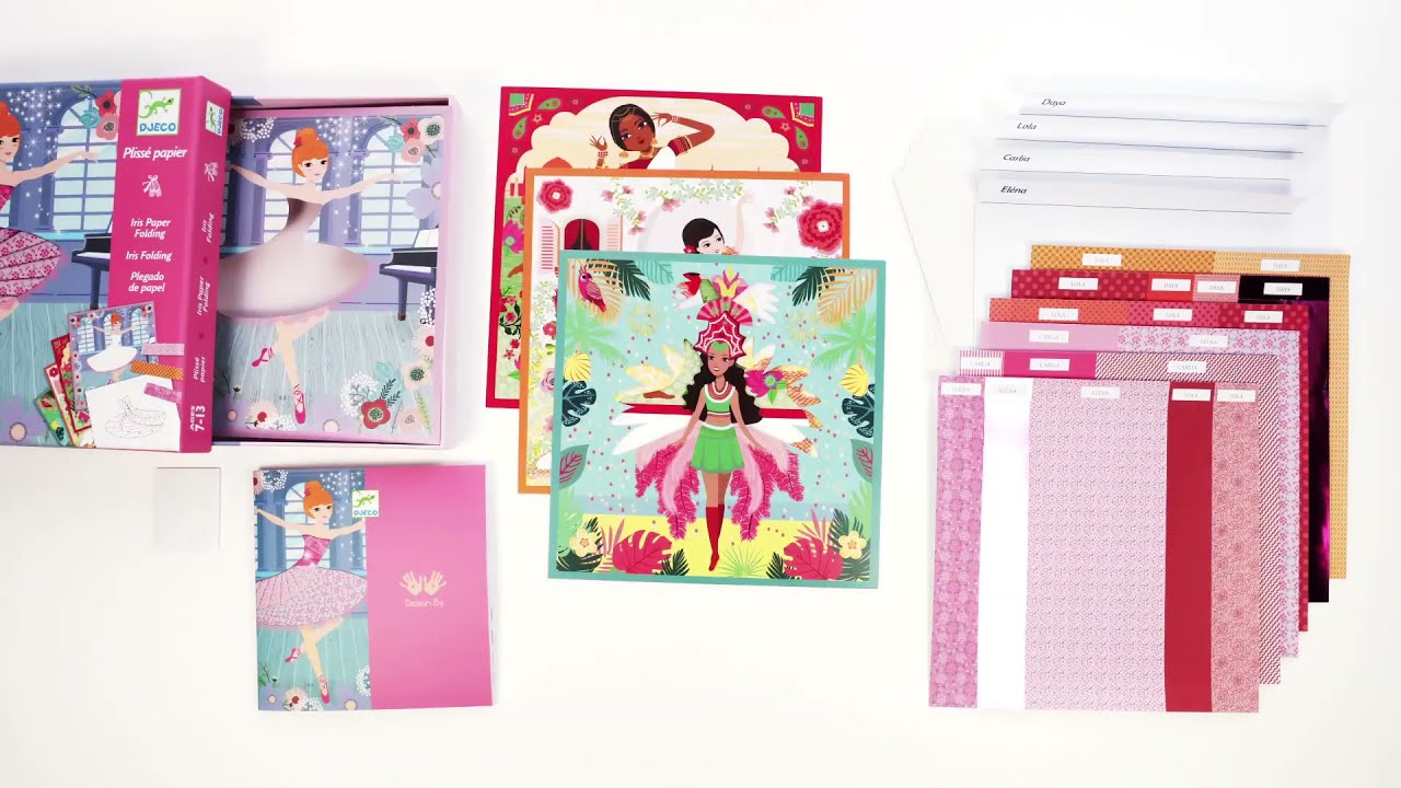 Faltkunst Tänzerinnen (DJECO) | Kreativset