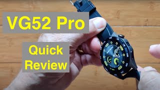 Valdus Vg52 Pro 1.43 466466 Amoled Screen Android 8.1 Hd Camera Ip67 Smarch Quick Overview