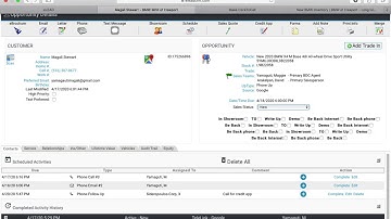 How to make a person Primary or  NOT Primary in Elead CRM