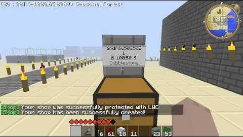 iConomy Chest Shop Tutorial