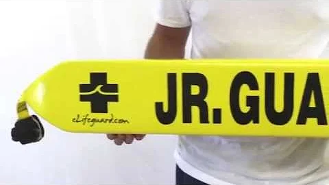 40" TAPERED RESCUE TUBE (BRASS CLIP) - JR. GUARD