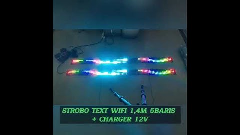 running text RGB,STROBO BIGBUS,lampu led 3 mata, DLL.(3)