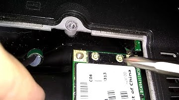 How-to Upgrade/Replace WiFi Card, Gateway MT6460, Nervous Nick